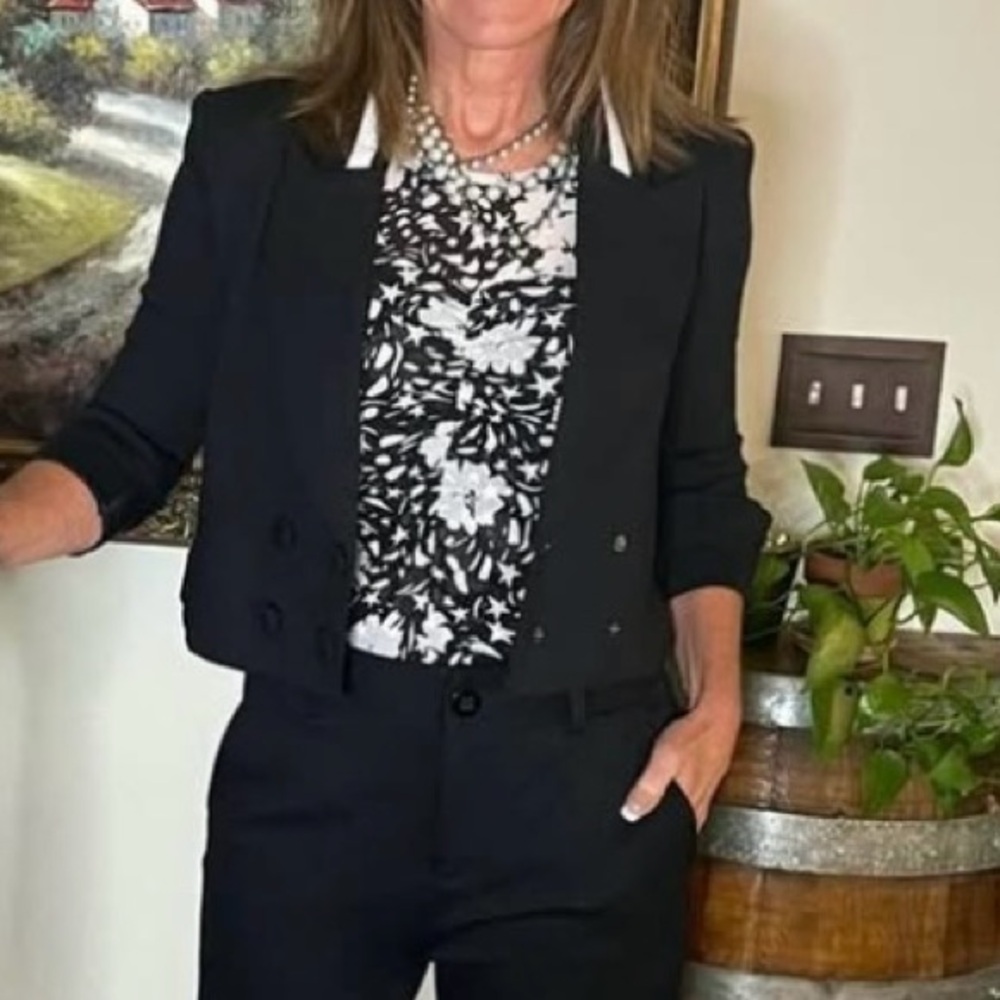 Cabi Black Tie Jacket - Picture 3 of 10